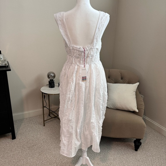 NWT Ciao Lucia CLARA Dress in WHITE NOVELTY LACE COTTON Size M Medium - Picture 9 of 14